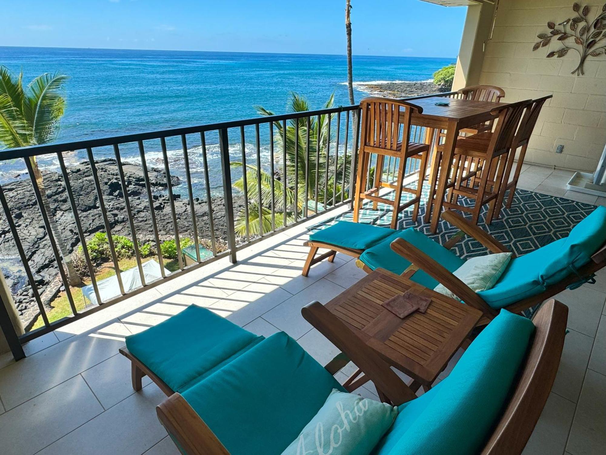 Oceanfront Luxury Condo Kailua-Kona Extérieur photo